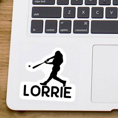 Sticker Lorrie Baseballspieler Gift package Image