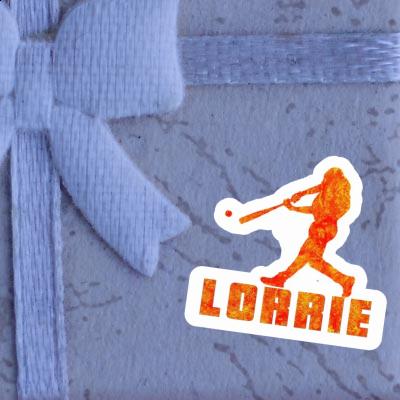 Autocollant Joueur de baseball Lorrie Gift package Image