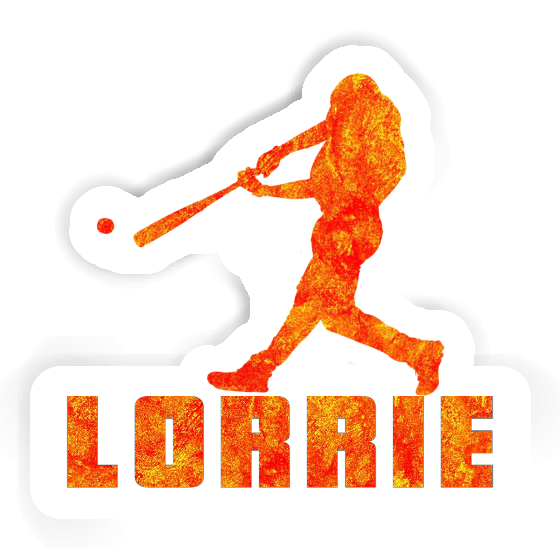 Aufkleber Lorrie Baseballspieler Gift package Image