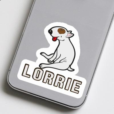 Bull Terrier Autocollant Lorrie Laptop Image