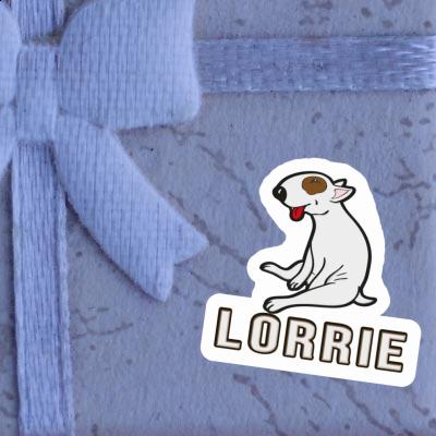 Bull Terrier Autocollant Lorrie Gift package Image