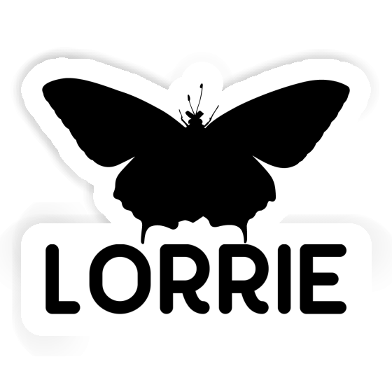 Lorrie Autocollant Papillon Image