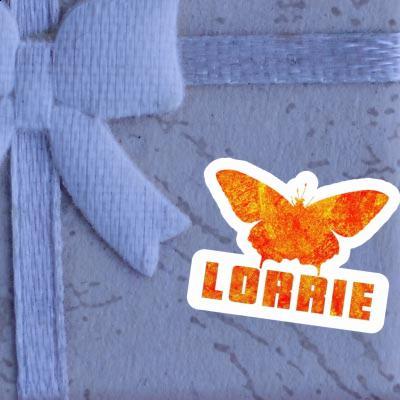 Autocollant Papillon Lorrie Image