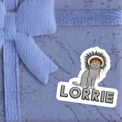 Sticker Lorrie Indianer-Katze Gift package Image