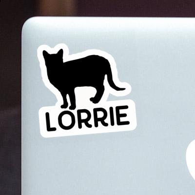 Sticker Lorrie Katze Laptop Image