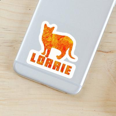 Lorrie Sticker Katze Laptop Image