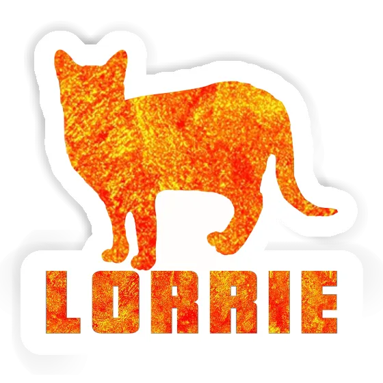 Lorrie Sticker Katze Gift package Image