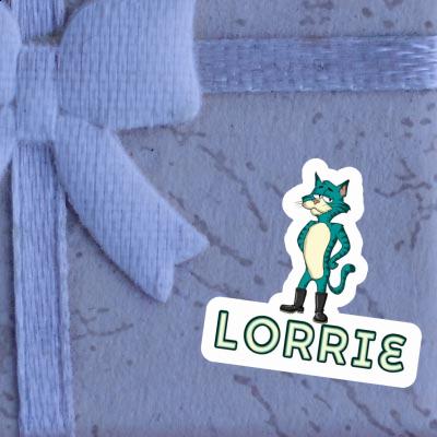 Aufkleber Lorrie Katze Gift package Image