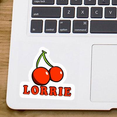 Cerise Autocollant Lorrie Laptop Image