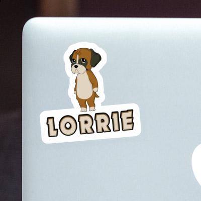 German Boxer Sticker Lorrie Image