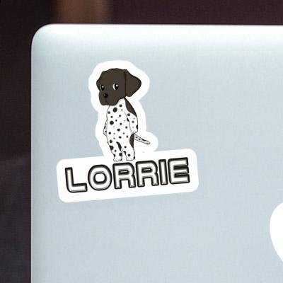 German Shorthaired Pointer Sticker Lorrie Laptop Image