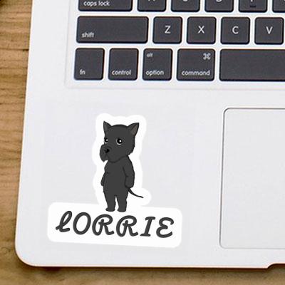 Sticker Lorrie Giant Schnauzer Laptop Image