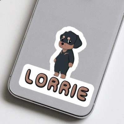 Lorrie Sticker Rottweiler Notebook Image