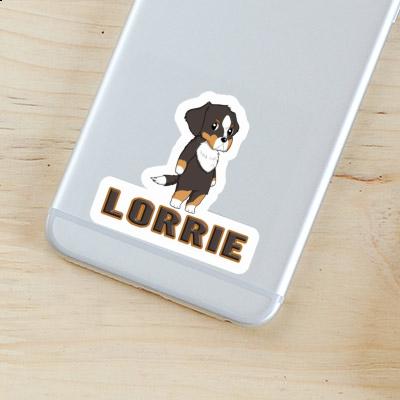 Bernese Mountain Dog Sticker Lorrie Laptop Image