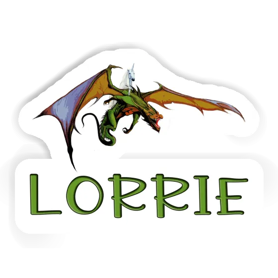 Autocollant Lorrie Dragon Laptop Image