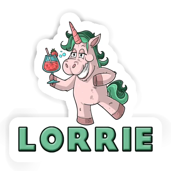 Sticker Lorrie Party Unicorn Gift package Image