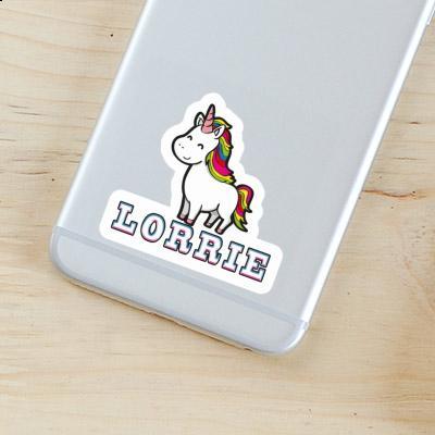 Unicorn Sticker Lorrie Image