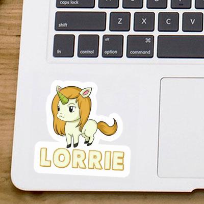 Licorne Autocollant Lorrie Notebook Image