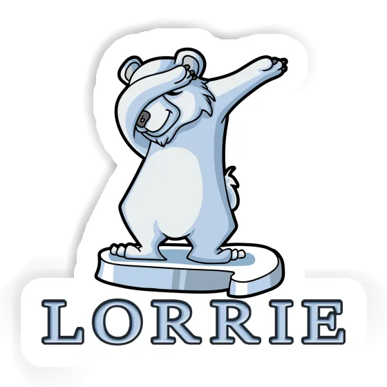 Sticker Lorrie Bear Laptop Image