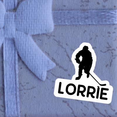 Lorrie Aufkleber Eishockeyspieler Gift package Image