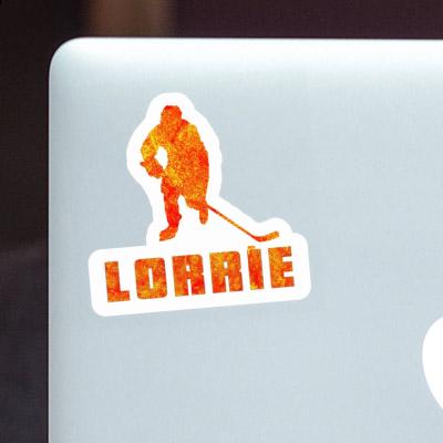 Joueur de hockey Autocollant Lorrie Image