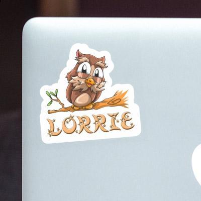 Sticker Eule Lorrie Laptop Image