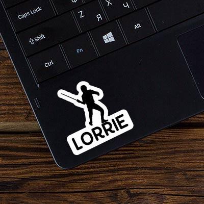 Fencer Sticker Lorrie Notebook Image