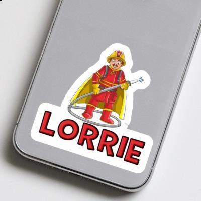 Sticker Firefighter Lorrie Image