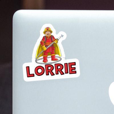 Sticker Firefighter Lorrie Gift package Image