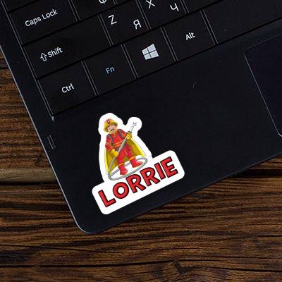 Lorrie Autocollant Pompier Laptop Image