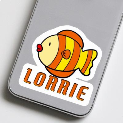 Sticker Lorrie Fish Gift package Image