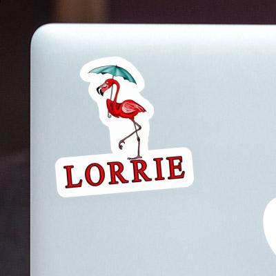 Aufkleber Lorrie Flamingo Laptop Image