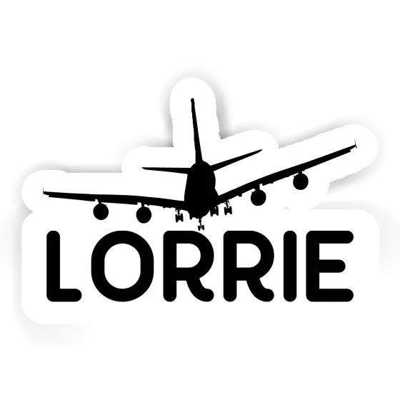 Sticker Lorrie Airplane Laptop Image