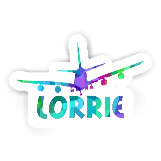 Sticker Flugzeug Lorrie Notebook Image