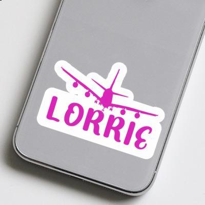 Sticker Lorrie Airplane Notebook Image