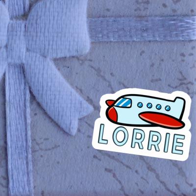 Sticker Airplane Lorrie Image