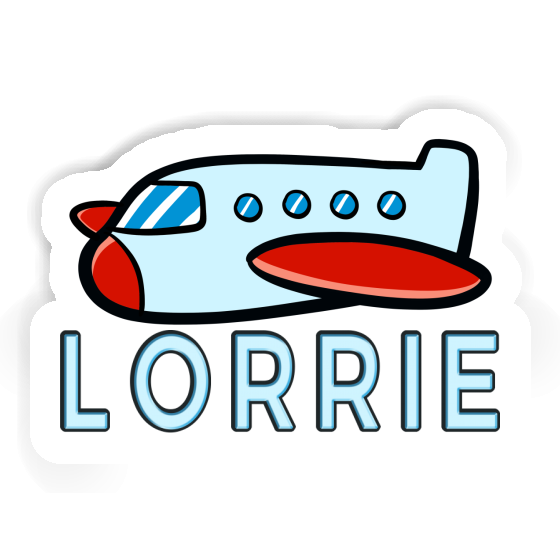 Sticker Airplane Lorrie Laptop Image