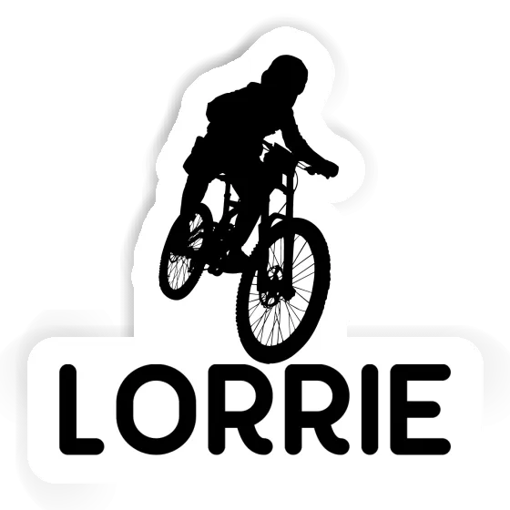 Sticker Freeride Biker Lorrie Notebook Image