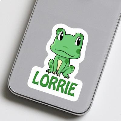 Aufkleber Lorrie Frosch Laptop Image