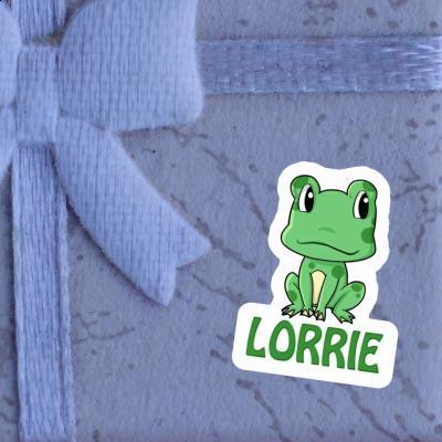 Autocollant Grenouille Lorrie Laptop Image