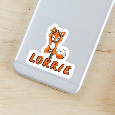 Sticker Lorrie Yogi Laptop Image