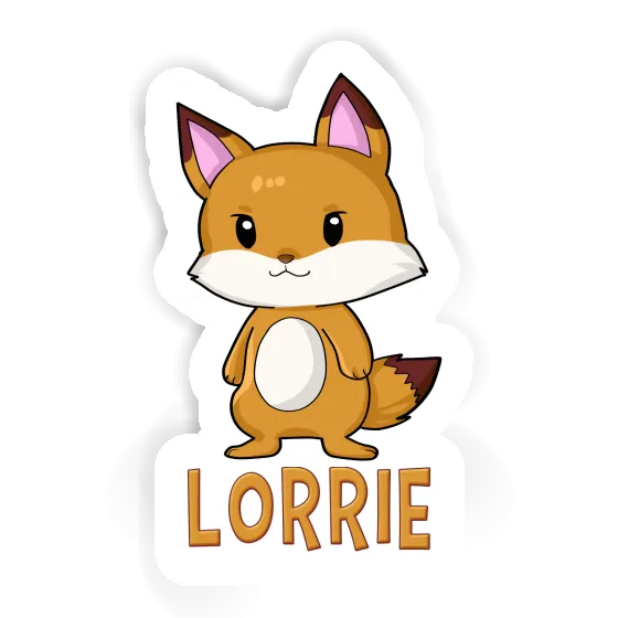 Sticker Lorrie Fox Notebook Image