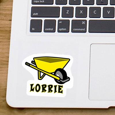 Sticker Wheelbarrow Lorrie Notebook Image