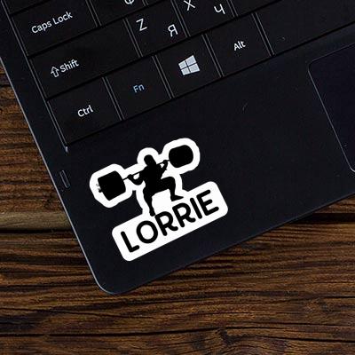 Sticker Lorrie Weightlifter Image