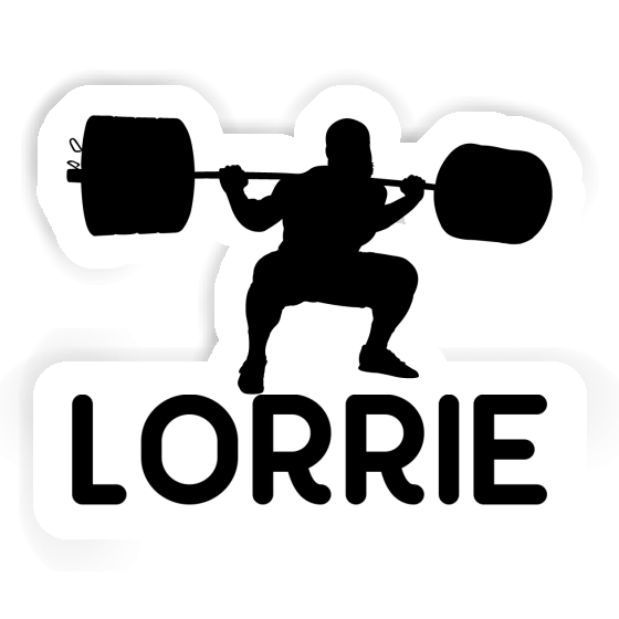 Sticker Lorrie Weightlifter Gift package Image