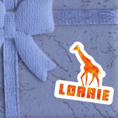 Autocollant Lorrie Girafe Gift package Image