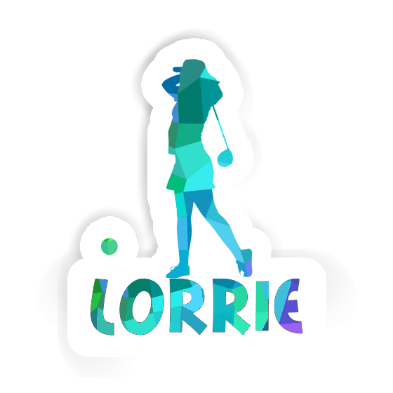 Golferin Sticker Lorrie Notebook Image