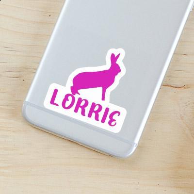 Rabbit Sticker Lorrie Image