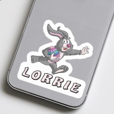 Sticker Lorrie Rugby rabbit Laptop Image