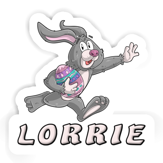 Sticker Lorrie Rugby rabbit Notebook Image